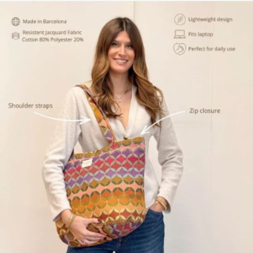 Grote shopper met rits - Sal