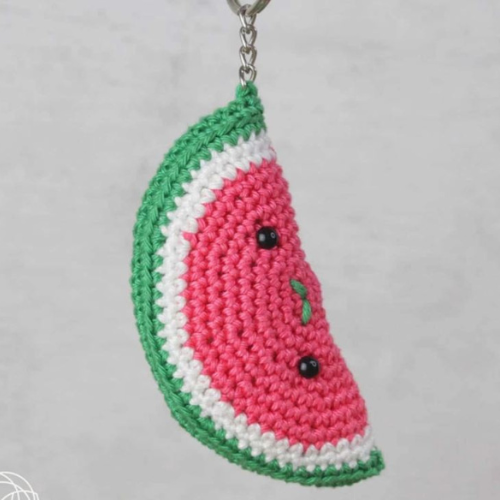 DIY Häkelset - Melonenanhänger