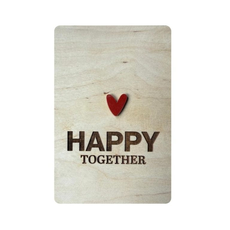 Houten Happy together