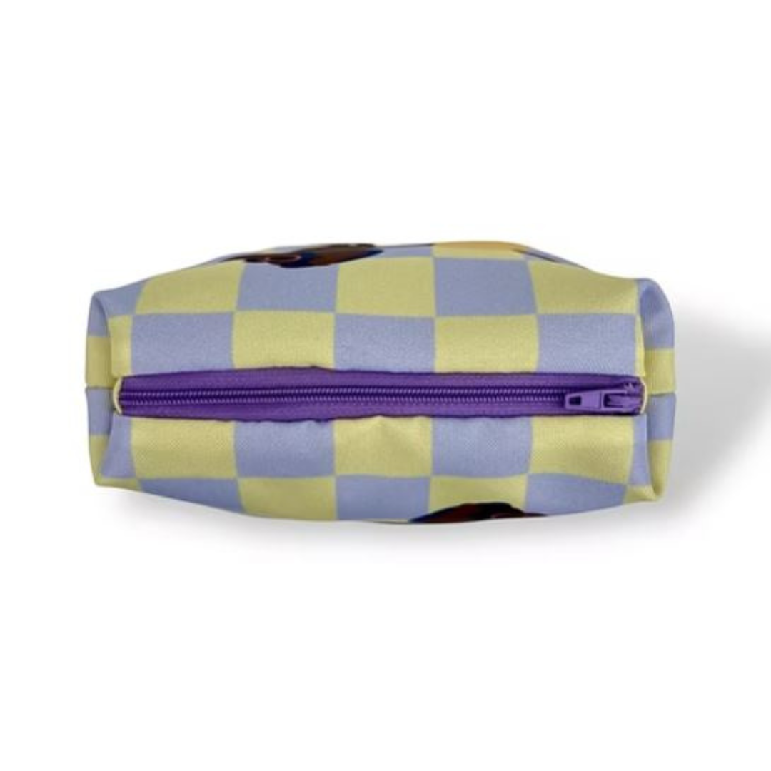 Make-up tas · Teckel in zwempakje