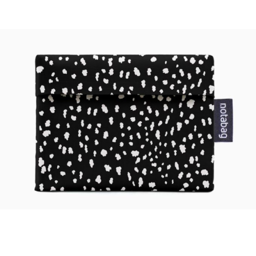 Notabag - Tote opvouwbare shopper - black sprinkle