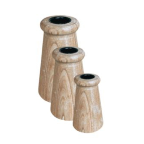 Kandelaar Linna naturel - 10cm