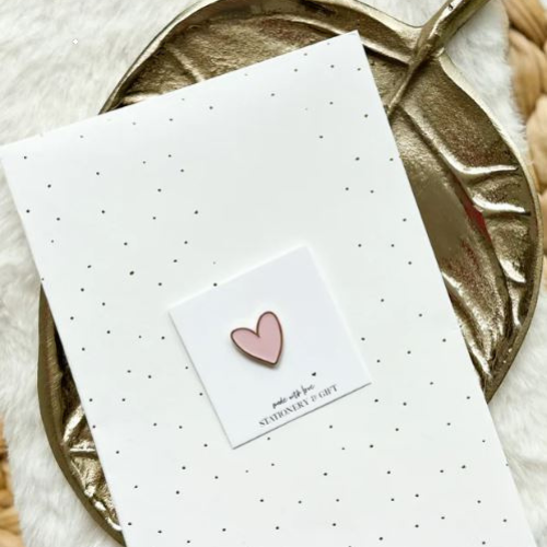 Pin | Mini Hartje | Roze