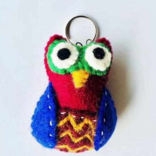 Sleutelhanger vilt - Uil