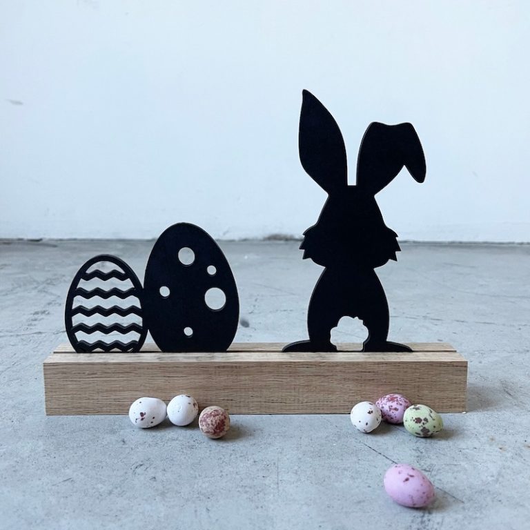 Wooden Easter bunny