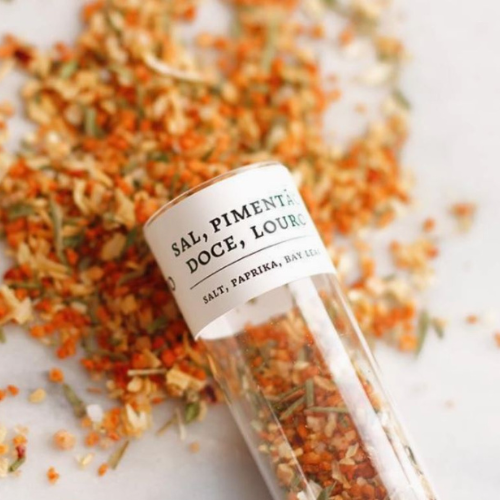 Gearomatiseerd zout - paprika, look en ui