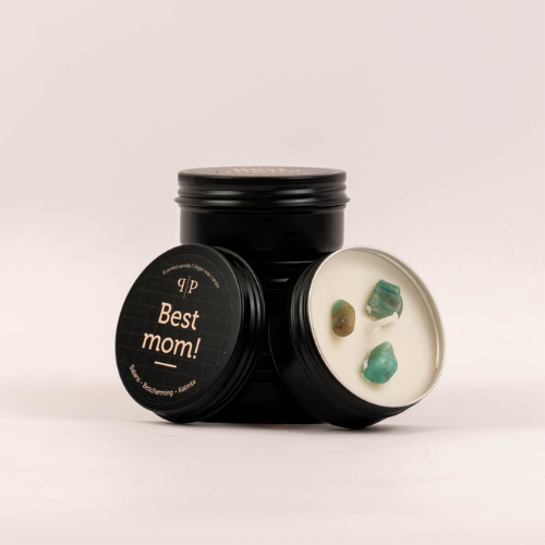 Blikje geurkaars Best mom