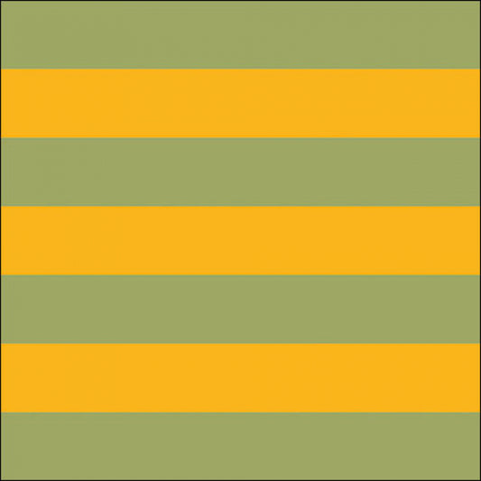 Servietten - geel/groen gestreept