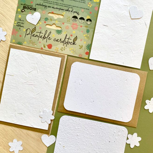 Bloeikaarten zelf maken