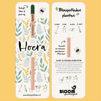 Bloeipotlood - Hoera