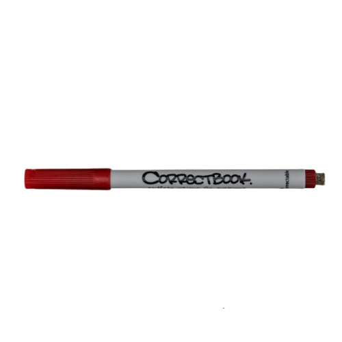 Stift Correctbook rood 1,0 mm
