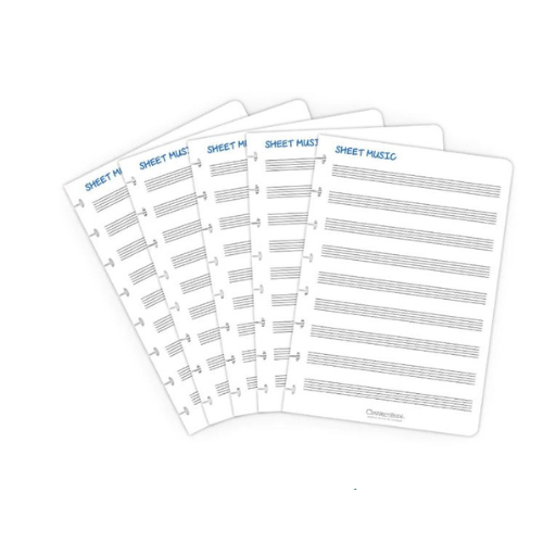 A5 Set - muziek 5 bladen