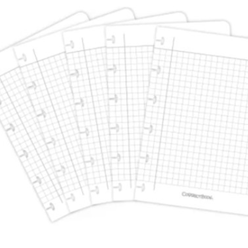 A5 Set - ruiten 0,5 cm bladen