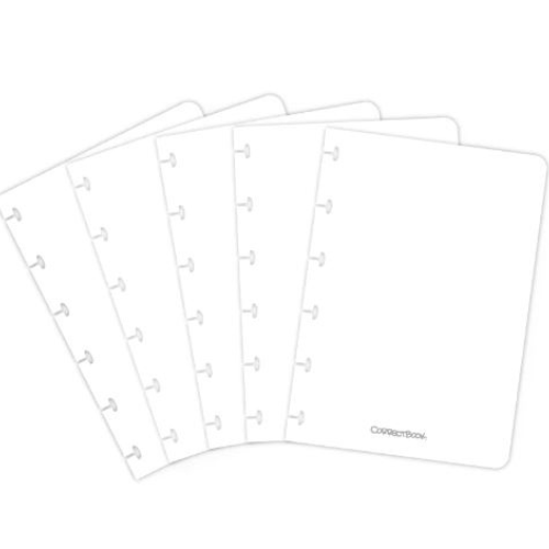 A5 Set - blanco 5 bladen