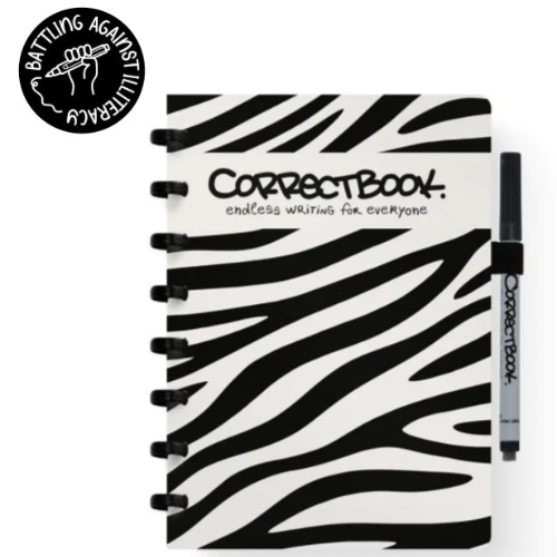 Original A5 - Brave Zebra gelinieerd