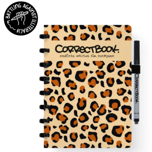 Original A5 - Powerful Leopard gelinieerd