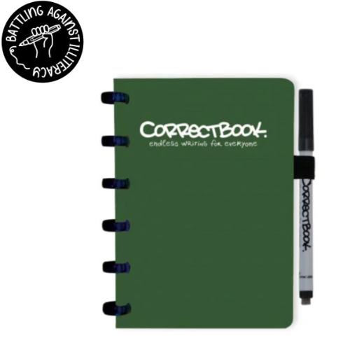 Original A6 - Forest Green gelinieerd