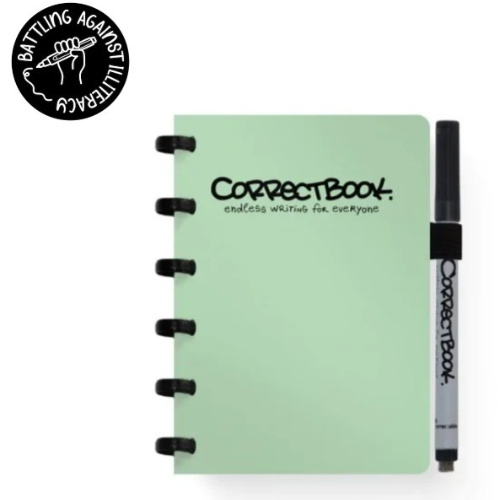 Original A6 - Misty Mint gelinieerd