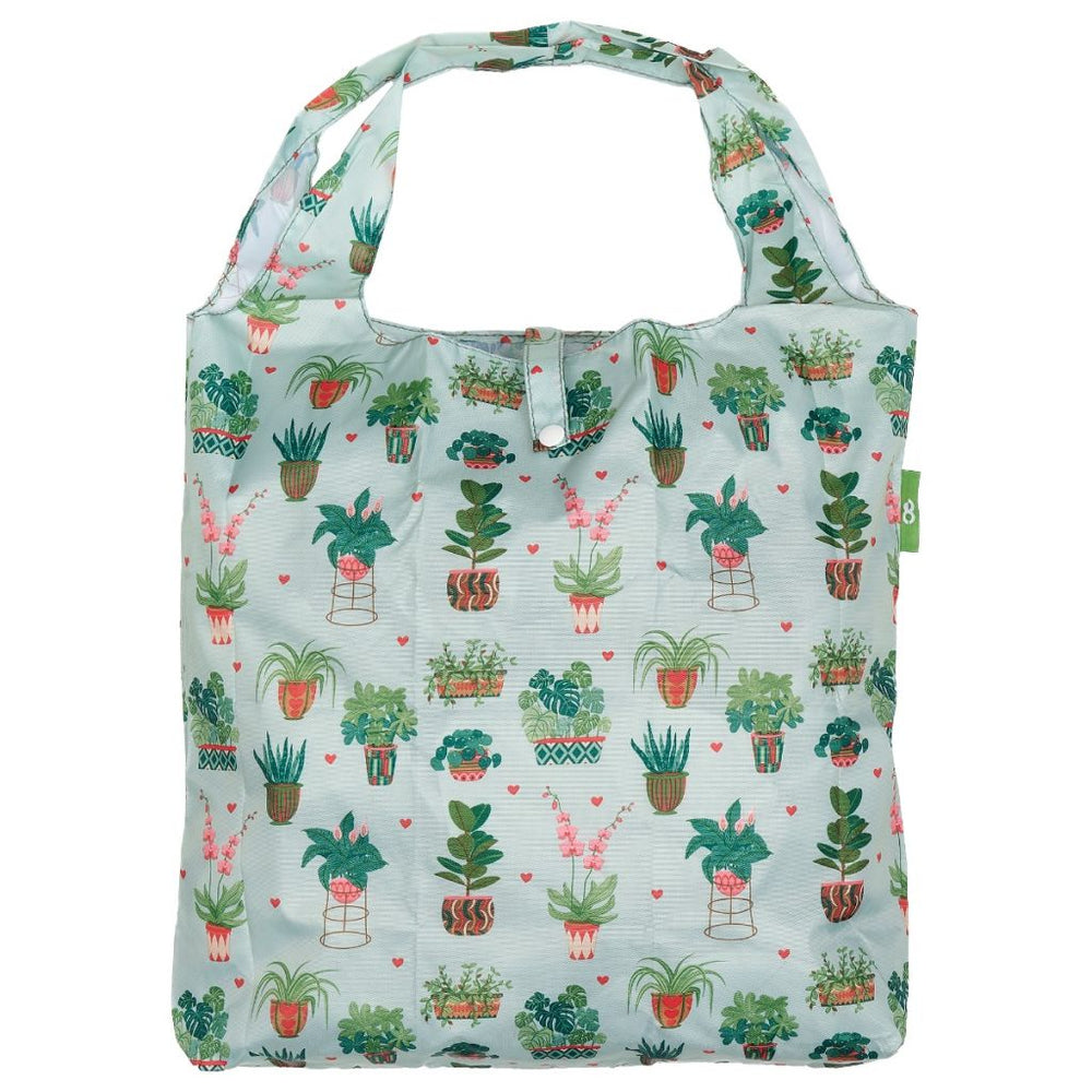 Opvouwbare shopper - munt planten