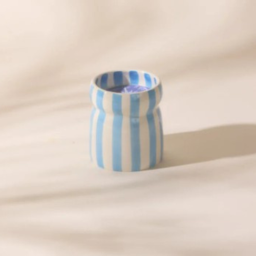 Geurkaars - Blue Striped - Lost at Sea