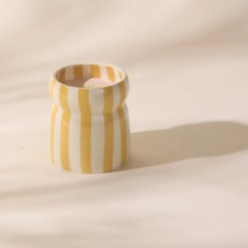 Geurkaars - Ochre Striped -  Gold Coast Boxed
