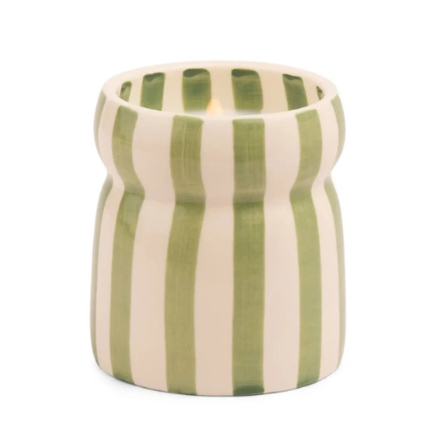 Geurkaars - Sage Striped - Bora Bora Boxed