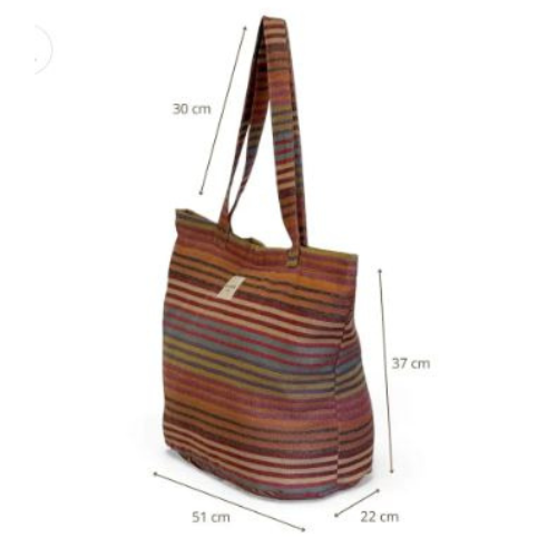 Grote shopper met rits - Maria