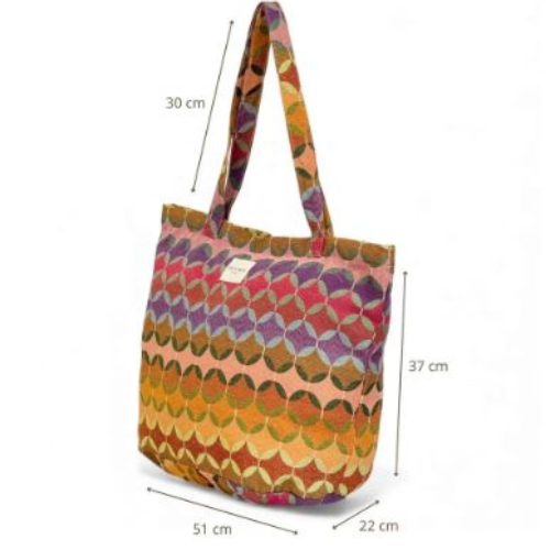 Grote shopper met rits - Sal