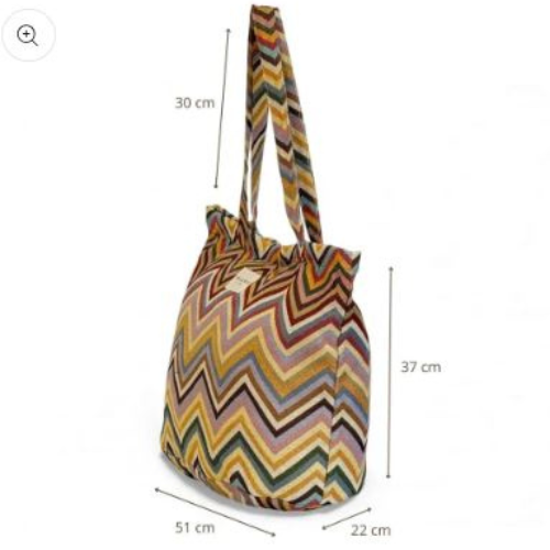 Grote shopper met rits - Zaga