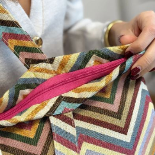 Grote shopper met rits - Zaga