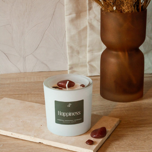 Scented candle HAPPINESS