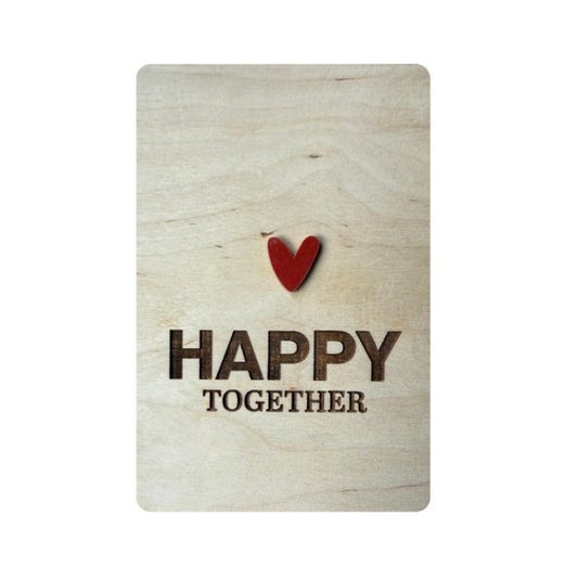 Houten Happy together