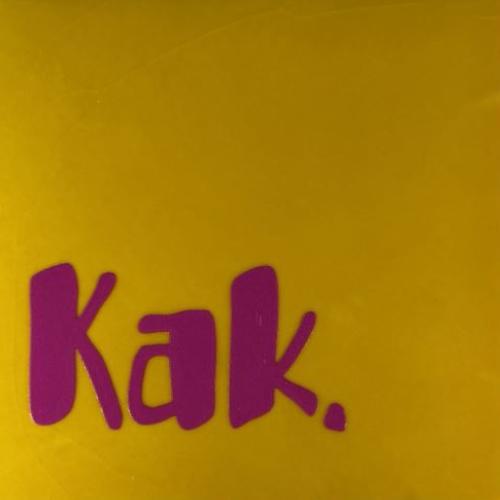 Tegeltje YETT- kak geel/knalroze