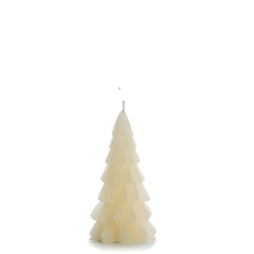 Kaars - Kerstboom - Vanilla - 6,3 x 12 cm