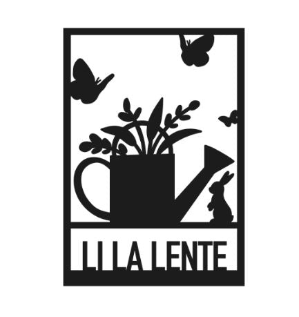 Houten Lila Lente