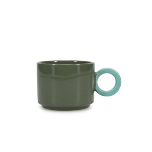 ONA - Beker 28cl groen/blauw Lou