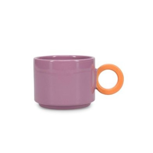 ONA - Beker 28cl paars/oranje Lou