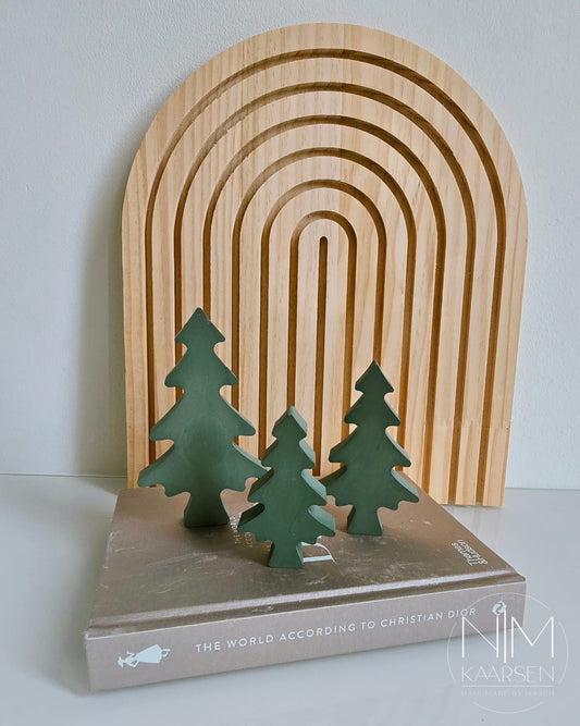 NM - kerstboom gevuld - 3 stuks