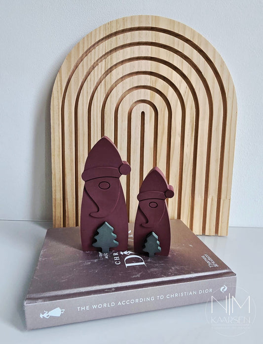 NM - kerstman - set van 2