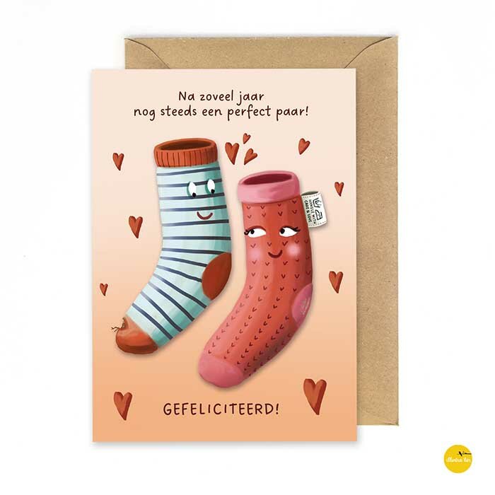 PK - Huwelijksverjaardag - Na zoveel jaar nog steeds een perfect paar!