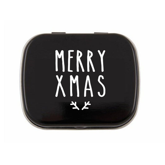 Pepermunt blikje - Merry Xmas