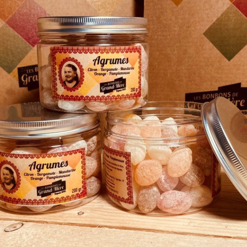 Olivettes PVC-Box 200g - Agrumes