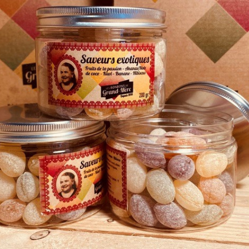 Olivettes pvc doosje 200g - exotisch