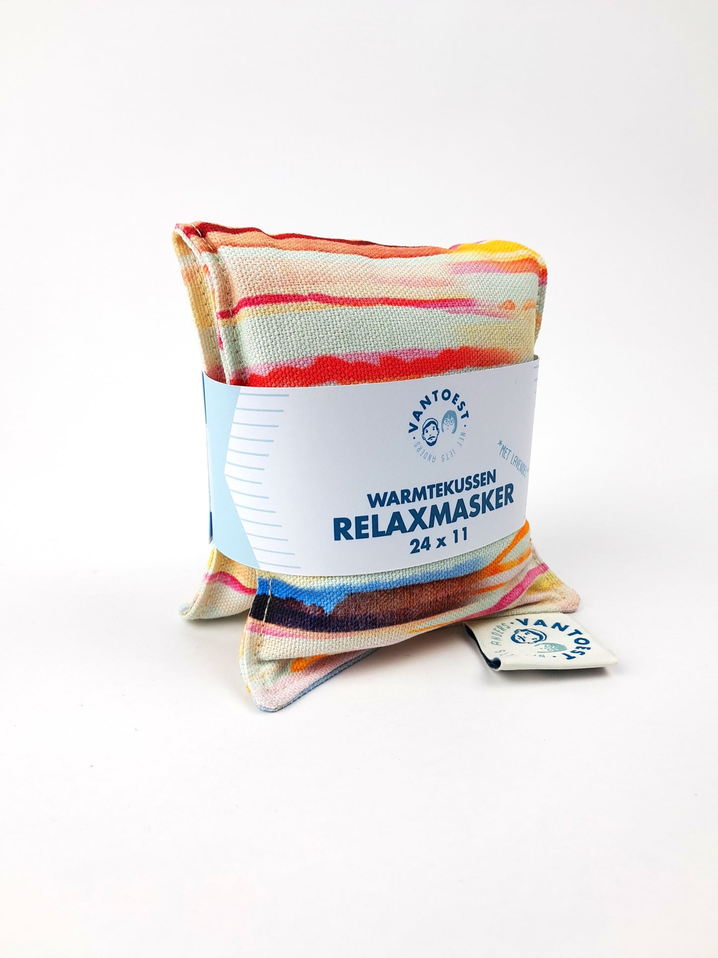 Relaxmasker lavendel - retro bloem