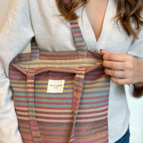 Tote bag met rits - Maria