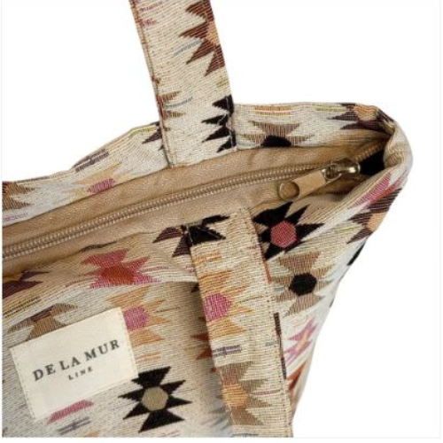 Tote bag met rits - Royal