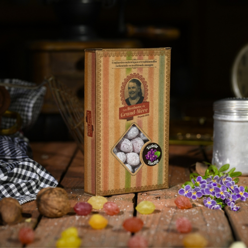 Olivettes doosje kraft 150g - viooltje