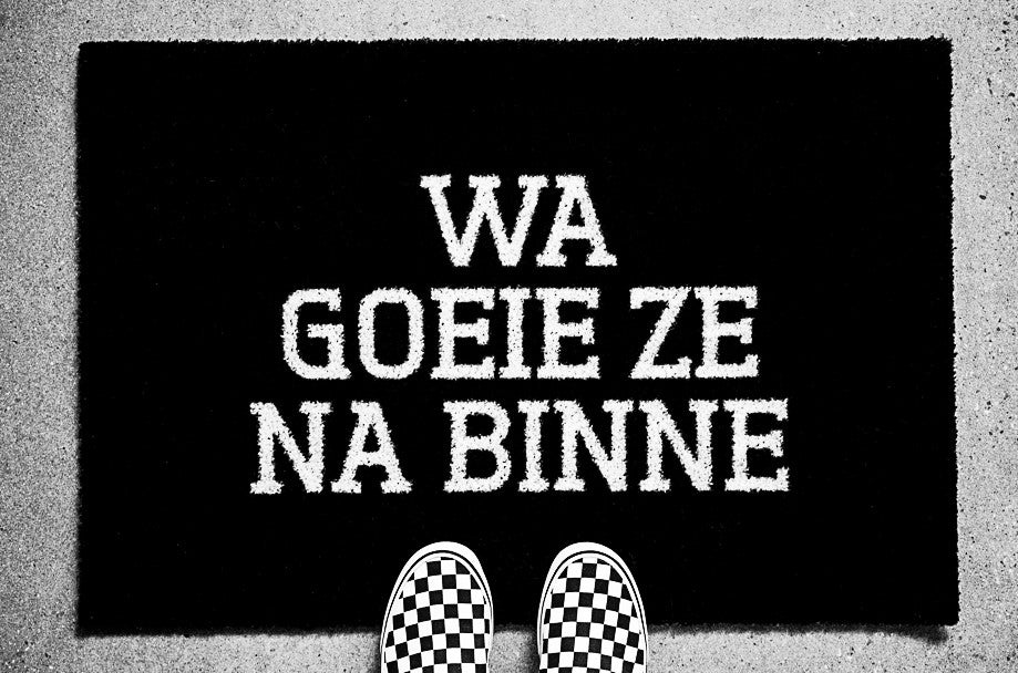 Deurmat - Wa goeie ze na binnen