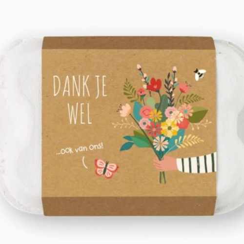 Eierdoosje Blossombs - Dankjewel