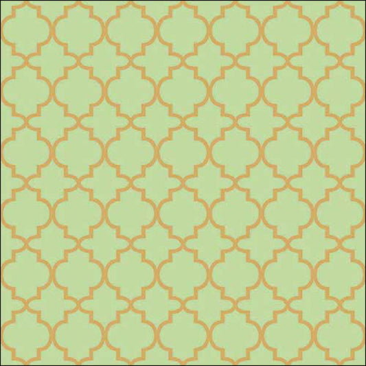 Servietten - Goud/groen